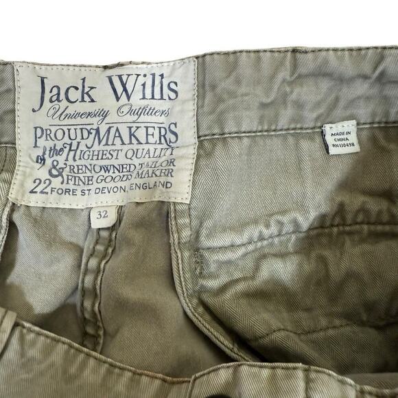 Jack Willis Shorts Men's Cargo Tan 32x11 Midrise Fishermancore Button Fly Hiking - Picture 4 of 7